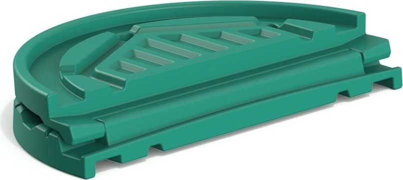 Крышка для колодца POLIMER GROUP "Роса" [зеленый]