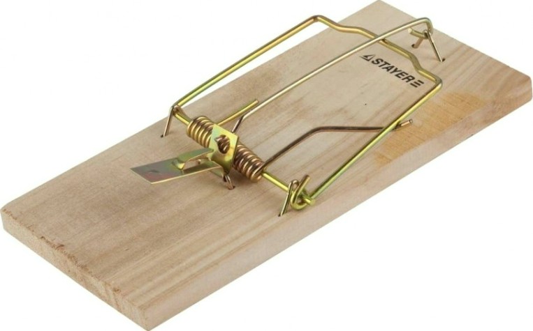 Крысоловка деревянное основание STAYER STANDARD 40501-L [40501-L]