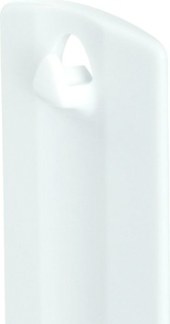 Крючок для рам с твердыми петлями 3M Command (17040) белый,1 шт./2 белые полоски [7100109088]