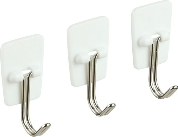 Крючок для столовых приборов 3M Command (17067) белый 3 шт./4 бел.полоски [7100107762]