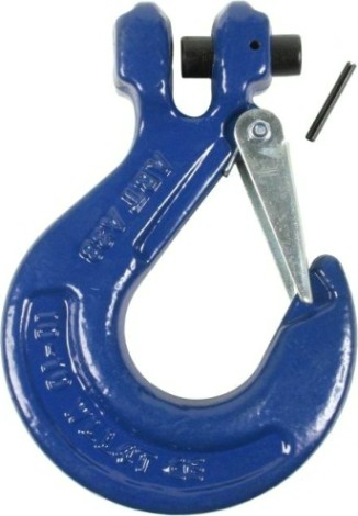 Крюк 12,5 т тип А339 с вилочным соединением и защелкой NWG-3-1 Крюк 12,5 т тип А339 с вилочным соединением и защелкой NWG-3-1