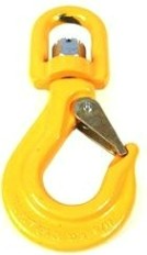 Крюк 2,0 т тип А322 с вертлюгом и защелкой [00000791]