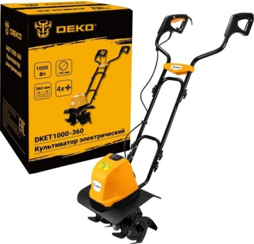 Культиватор DEKO DKET1000-360 электрический 1000 вт [065-1201]
