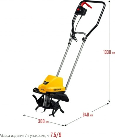 Культиватор электрический Steher EK-800 Культиватор электрический Steher EK-800