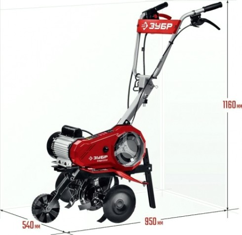 Культиватор электрический ЗУБР КАД-2500 Культиватор электрический ЗУБР КАД-2500