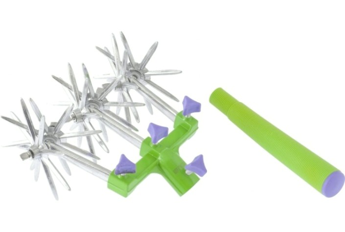 Культиватор PALISAD 6203055 3 пары колес, съемная рукоятка (для одной пары кол