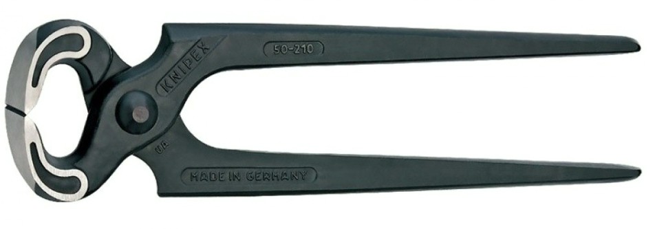 Кусачки KNIPEX KN-5000180SB торцевые плотницкие, 180 мм