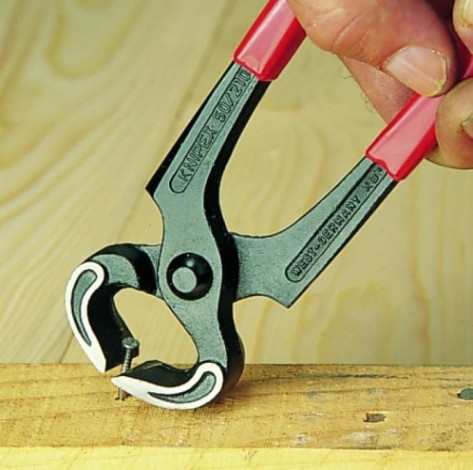 Кусачки KNIPEX KN-5001180SB торцевые плотницкие, 180 мм, обливные ручки