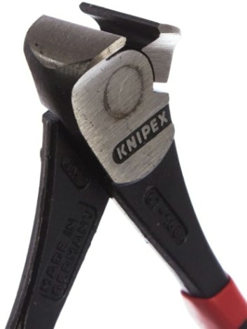 Кусачки KNIPEX KN-6701160SB торцевые особой мощности, 160 мм