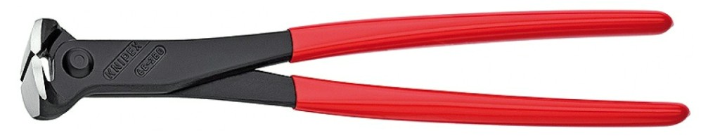 Кусачки KNIPEX KN-6801280SB торцевые, 280 мм, обливные ручки