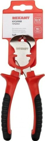 Кусачки REXANT 12-4624 торцевые 160 мм, двухкомпонентные рукоятки