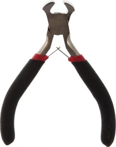 Кусачки REXANT Мини 100 мм торцевые, авторазжим, обливные рукоятки [12-4605]