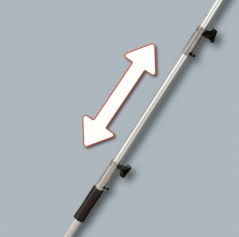 Кусторез EINHELL GC-HH 9048 электрический с телескопич штангой [3403492]