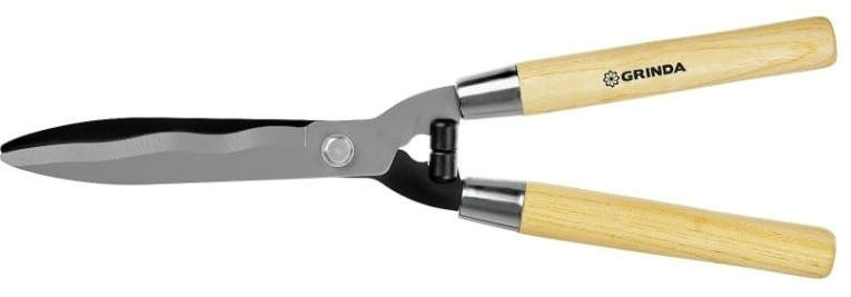 Кусторез GRINDA WH500 с деревянными рукоятками, 500мм [40252_z02]