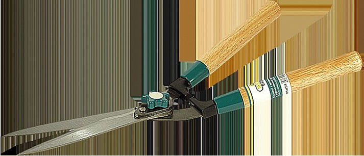 Кусторез RACO 510 мм волнообразные лезвия, деревянные ручки [4210-53/218]