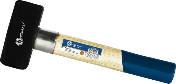 Кувалда Кобальт 240-911 1000 г, деревянная рукоятка