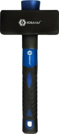 Кувалда Кобальт 240-997 2000 г, фибергласовая рукоятка обратного типа