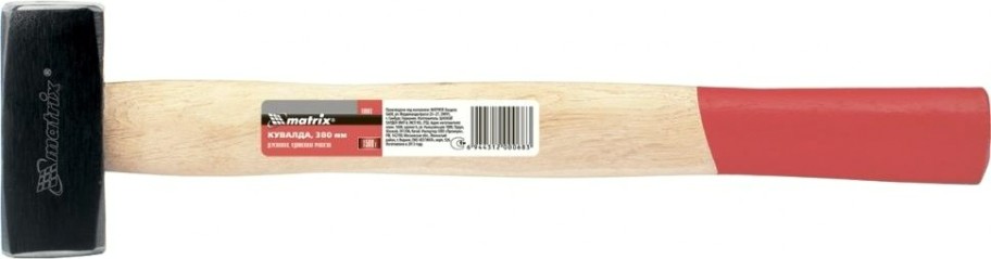 Кувалда MATRIX 10903 1.5 кг, деревянная рукоятка