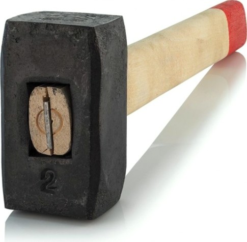 Кувалда ВАЧА 2.0 кг с деревянной ручкой К-2 [К-2В]