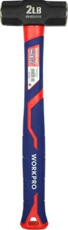 Кувалда WORKPRO WP241031 1000гр, с фиберглассовой рукояткой Кувалда WORKPRO WP241031 1000гр, с фиберглассовой рукояткой