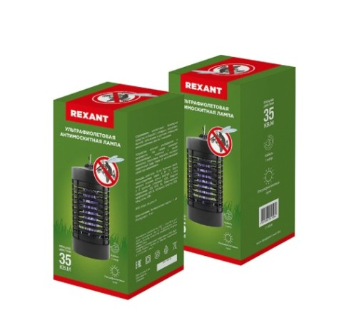 Лампа антимоскитная REXANT 71-0656 S 35м², 4Вт/220В Лампа антимоскитная REXANT 71-0656 S 35м², 4Вт/220В