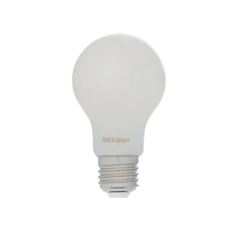 Лампа филаментная REXANT 604-078 Груша А60 11,5Вт 1320Лм 2700К Е27, матовая