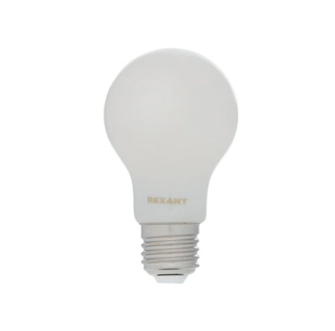 Лампа филаментная REXANT 604-079 Груша А60 11,5Вт 1320Лм 4000К Е27, матовая