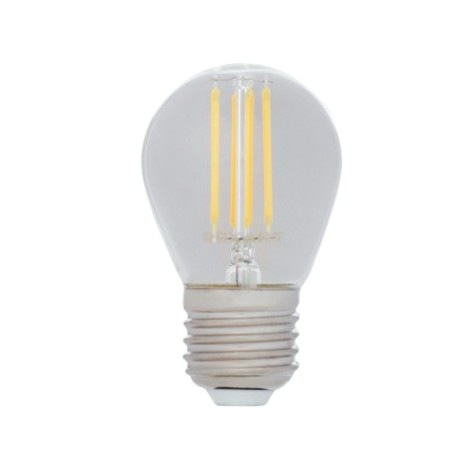 Лампа филаментная REXANT 604-124 Шарик GL45 7,5Вт 600Лм 4000К Е27, прозрачная колба