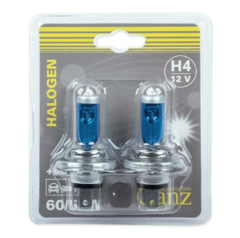 Лампа GANZ GIP06053 12V H4 60/55W +50% P43t 5000k 2 шт.