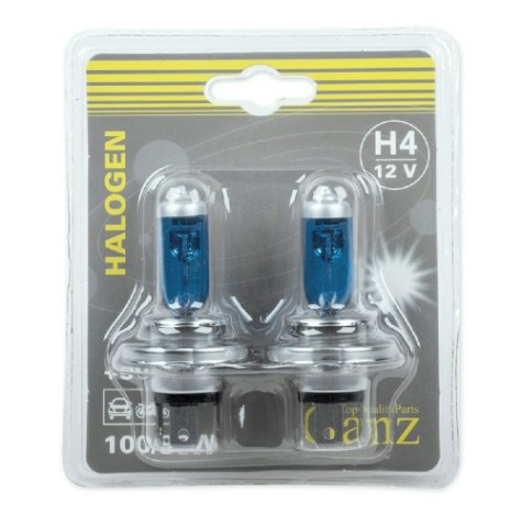 Лампа GANZ GIP06054 12V H4 100/90W +50% P43t 5000k 2 шт.