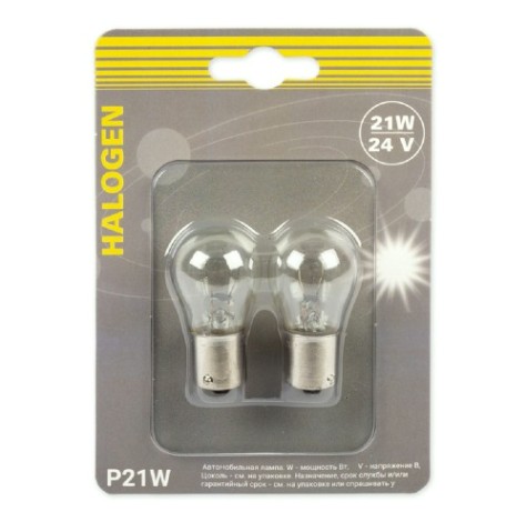 Лампа GANZ GIP06071 24V P21W 21W BA15s 2 шт.