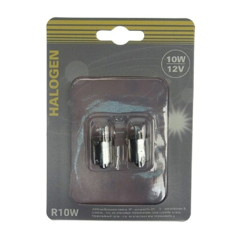 Лампа GANZ GIP06076 12V R10W 10W BA15s 2 шт.