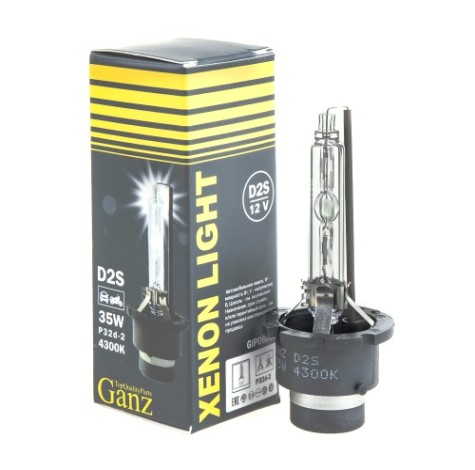 Лампа GANZ GIP06085 ксеноновая D2S 12V 35W P32d-2 4300K