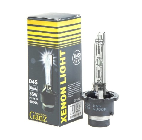 Лампа GANZ GIP06086 ксеноновая D4S 12V 35W P32d-5 6000K