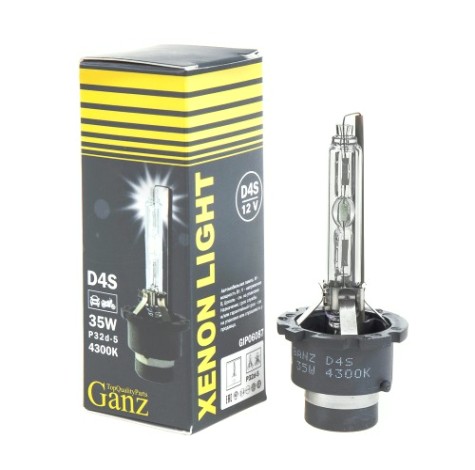 Лампа GANZ GIP06087 ксеноновая D4S 12V 35W P32d-5 4300K