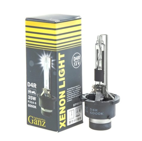 Лампа GANZ GIP06089 ксеноновая D4R 42V 35W P32d-6 6000K