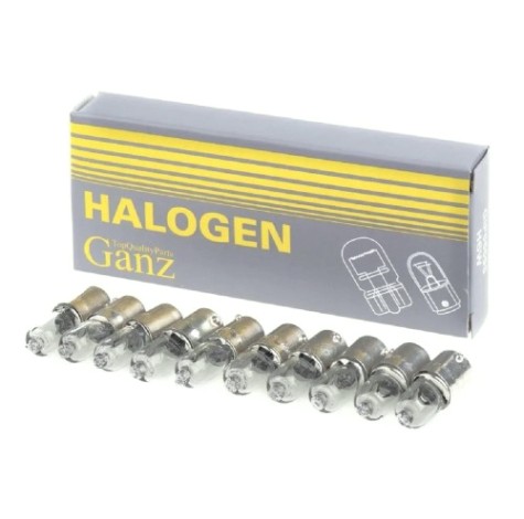 Лампа GANZ GIP06095 H6W 12V 6W BAX9s 10 шт.