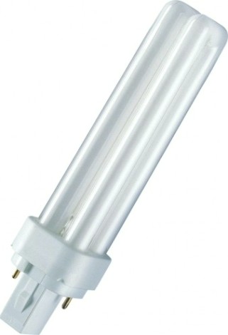 Лампа люминесцентная Osram CFL DULUX компактная неинтегрированная d 13w/830 g24d-1 10x1 [4050300025698]