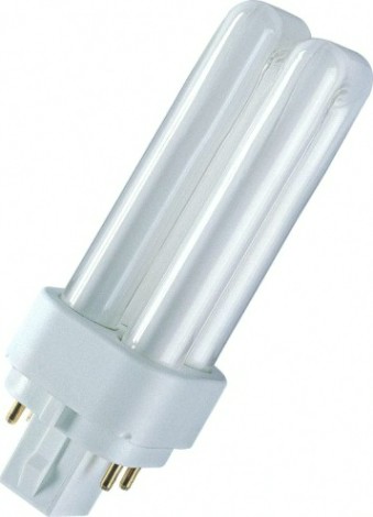 Лампа люминесцентная Osram CFL DULUX компактная неинтегрированная d/e 26w/840 g24q-3 10 [4050300020303]