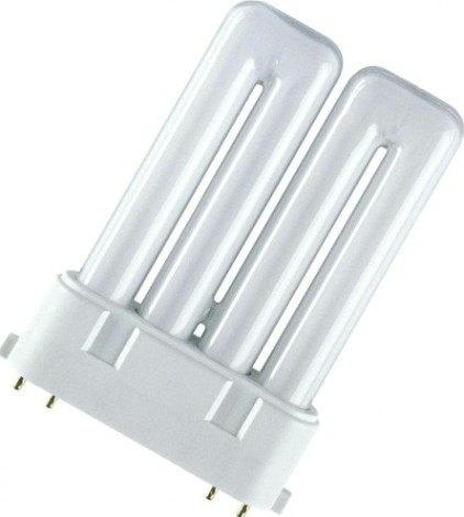 Лампа люминесцентная Osram CFL DULUX компактная неинтегрированная f 24w/840 2g10 10x1 [4050300333588]