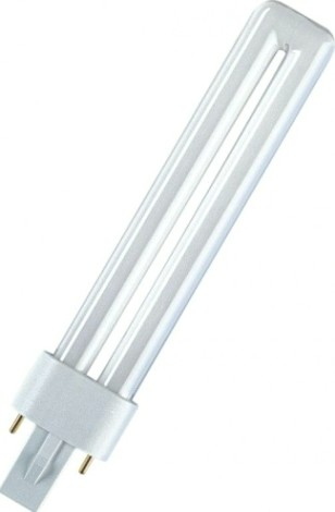 Лампа люминесцентная Osram CFL DULUX компактная неинтегрированная s 11w/830 g23 fs1 [4050300025759]