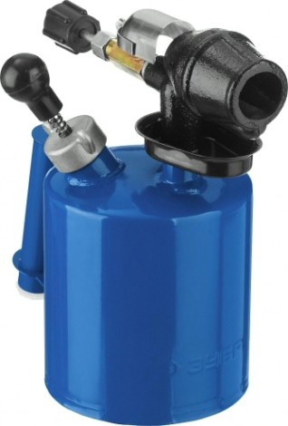 Лампа паяльная ЗУБР Профессионал САМОТЛОР с чугунным эжектором, 1,5 л [40650-1.5_z02]