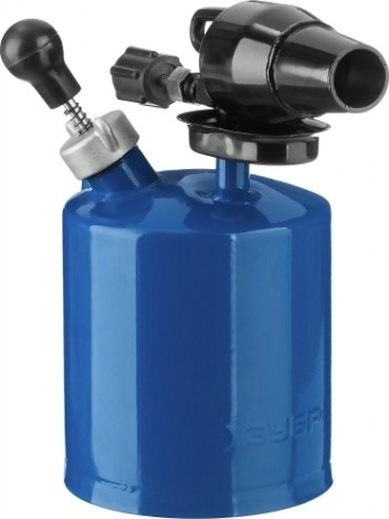 Лампа паяльная ЗУБР Профессионал ВУЛКАН со стальным эжектором, 2 л [40652-2.0_z02]