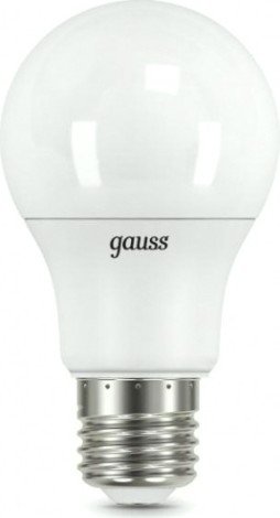Лампа светодиодная GAUSS A60 a60 10w 880lm 3000k e27 шаг. диммирование led [102502110-S]