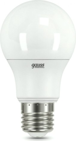 Лампа светодиодная GAUSS A60 a60 7w 680lm 3000k e27 led [102502107]