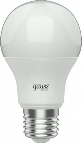 Лампа светодиодная GAUSS A60 basic 11,5w 1090lm 4100k e27 led [1023222]