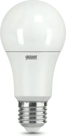 Лампа светодиодная GAUSS A60 elementary a60 10w 880lm 3000k е27 led [23210]