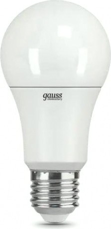 Лампа светодиодная GAUSS A60 elementary a60 10w 920lm 4100k е27 led [23220]