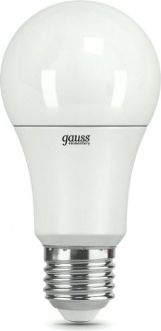 Лампа светодиодная GAUSS A60 elementary a60 12w 1150lm 4100k e27 led [23222]