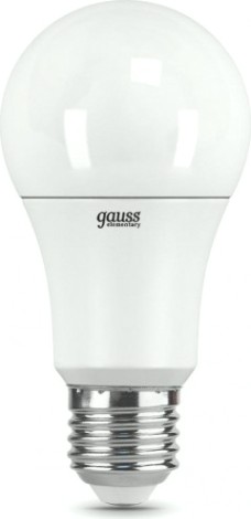 Лампа светодиодная GAUSS A60 elementary a60 15w 1450lm 4100k e27 led [23225]